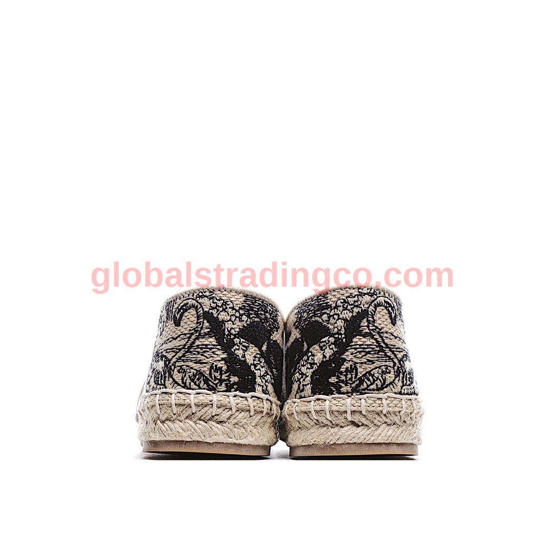 Dior Granville 20ss Fisherman\'s Half Slippers